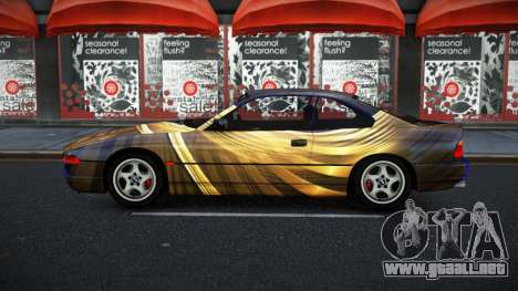 BMW 850CSi Ganlia S12 para GTA 4