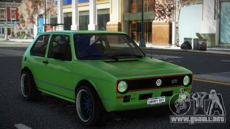Volkswagen Golf Vufozo para GTA 4