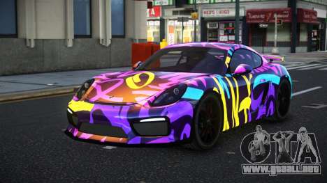 Porsche Cayman GT Reerke S6 para GTA 4