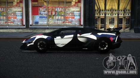 Lamborghini Aventador Vidba S5 para GTA 4