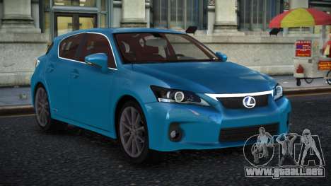 Lexus CT200H Lusyu para GTA 4