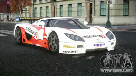 Koenigsegg CCGT Wezebo para GTA 4