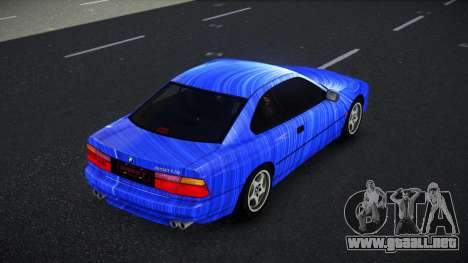 BMW 850CSi Ganlia S4 para GTA 4