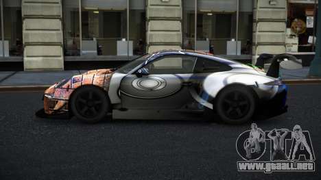 Porsche 911 GT Hunin S12 para GTA 4