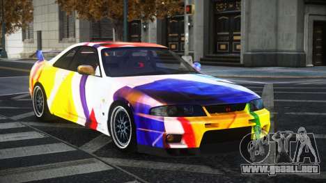 Nissan Skyline R33 Dojuke S3 para GTA 4