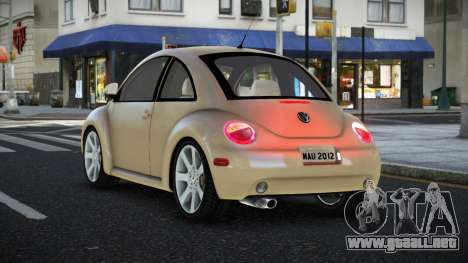 Volkswagen New Beetle Kiwiwazet para GTA 4