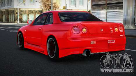 Nissan Skyline R34 Rebeg para GTA 4