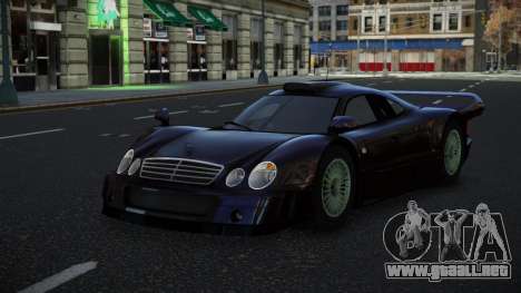 Mercedes-Benz CLK GTR Wapobe para GTA 4