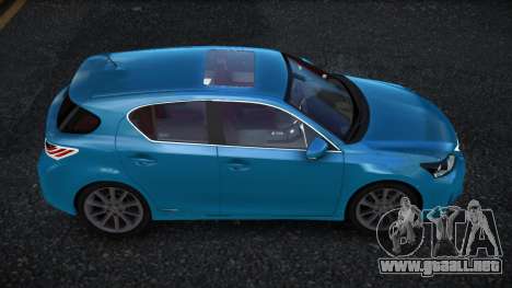 Lexus CT200H Lusyu para GTA 4