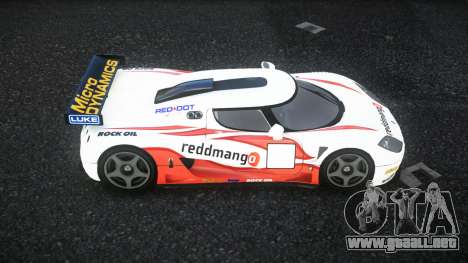 Koenigsegg CCGT Wezebo para GTA 4