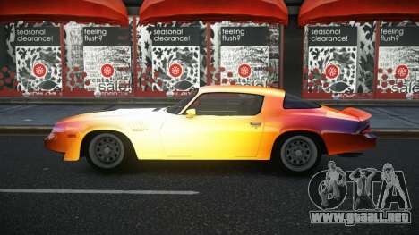 Chevrolet Camaro Z28 Elistian S6 para GTA 4