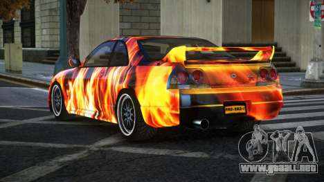 Nissan Skyline R33 Dojuke S12 para GTA 4