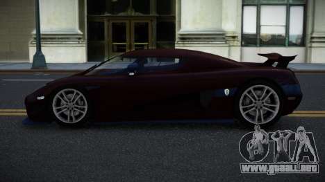 Koenigsegg CCXR Wibedo para GTA 4