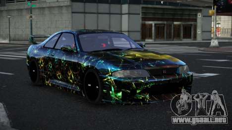 Nissan Skyline R33 Mexron S11 para GTA 4