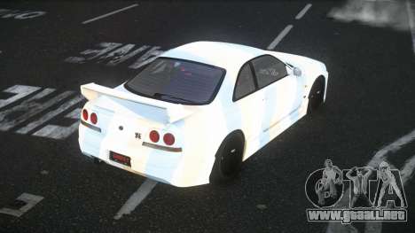 Nissan Skyline R33 Mexron S7 para GTA 4