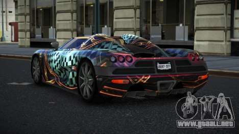 Koenigsegg CCX Basllo S11 para GTA 4
