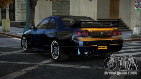 Nissan Skyline R33 Dojuke S11 para GTA 4