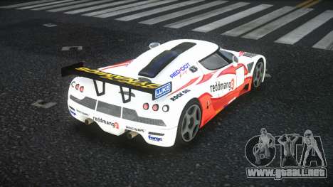 Koenigsegg CCGT Wezebo para GTA 4