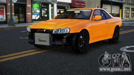 Nissan Skyline R34 Wikapuri para GTA 4
