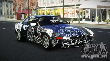 BMW 850CSi Ganlia S9 para GTA 4