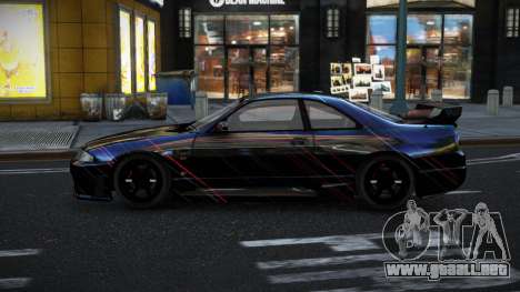 Nissan Skyline R33 Mexron S1 para GTA 4