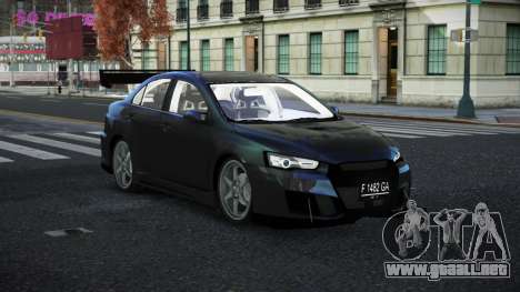 Mitsubishi Lancer Evolution X Wono para GTA 4