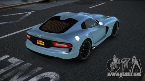 Dodge Viper Nowoziji para GTA 4