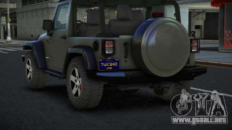 Jeep Wrangler Luzxaqer para GTA 4