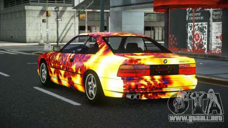 BMW 850CSi Ganlia S6 para GTA 4