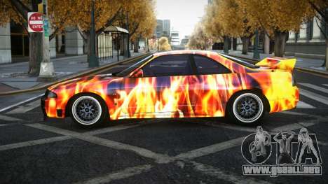 Nissan Skyline R33 Dojuke S12 para GTA 4