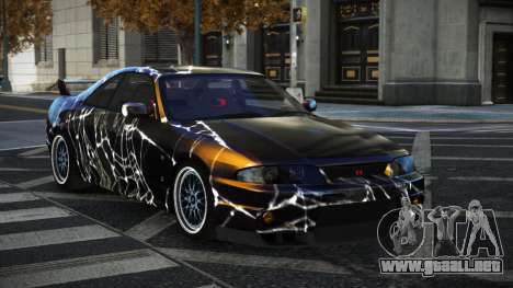 Nissan Skyline R33 Dojuke S5 para GTA 4