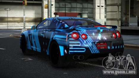 Nissan GT-R Eleryah S9 para GTA 4