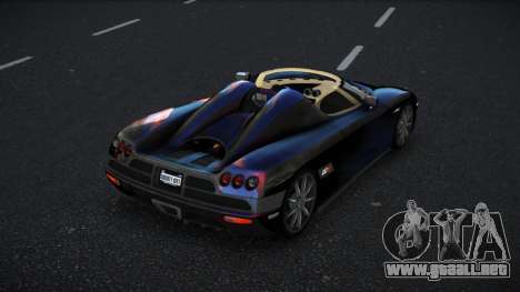 Koenigsegg CCX Basllo S8 para GTA 4