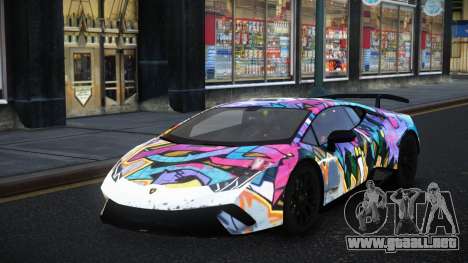 Lamborghini Huracan Ahxis S10 para GTA 4