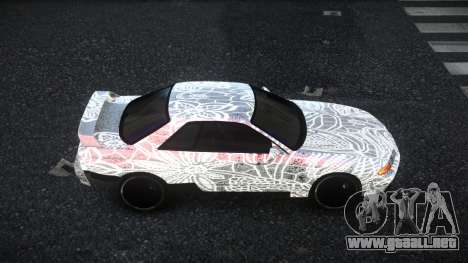 Nissan Skyline R32 Ense S7 para GTA 4