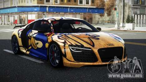 Audi R8 Riega S3 para GTA 4