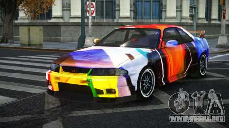 Nissan Skyline R33 Dojuke S3 para GTA 4