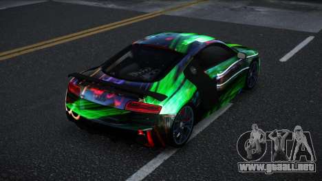 Audi R8 Riega S4 para GTA 4