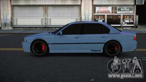 BMW 750i Bilrenohe para GTA 4