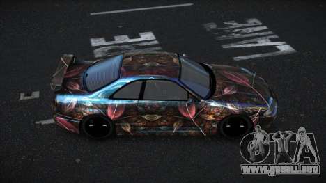 Nissan Skyline R33 Mexron S5 para GTA 4