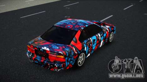 BMW 850CSi Ganlia S8 para GTA 4