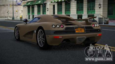 Koenigsegg CCXR Howuvog para GTA 4