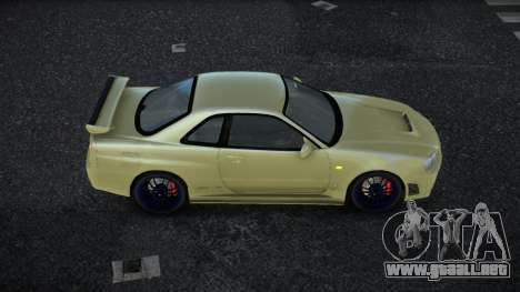 Nissan Skyline R34 Vabiqu para GTA 4
