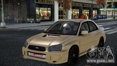 Subaru Impreza Begu para GTA 4