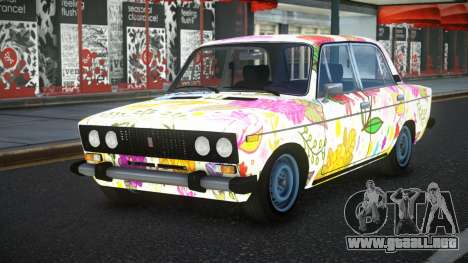 VAZ 2106 Bejala S7 para GTA 4