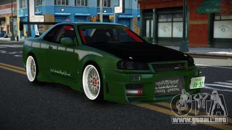 Nissan Skyline R34 Niobe para GTA 4