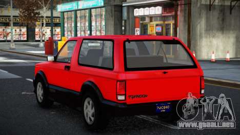 GMC Typhoon Docvuho para GTA 4