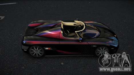 Koenigsegg CCX Basllo S10 para GTA 4