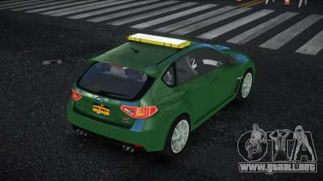 Subaru Impreza Bopjajogi para GTA 4