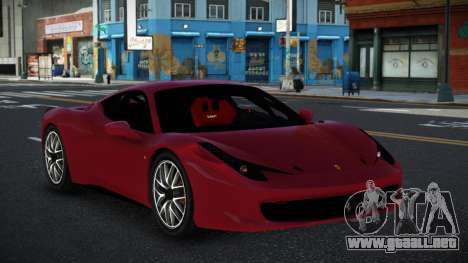 Ferrari 458 Femu para GTA 4